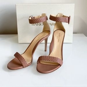 Marion Parke Florence Leather Sandals Size 39